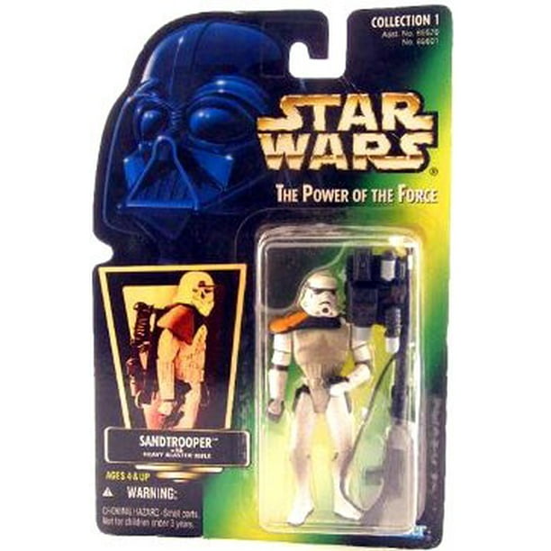Details about   Star Wars The Power Of The Force Sandtrooper Action Figure NEW SEALED
